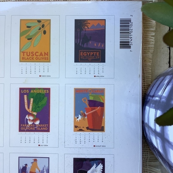 New Unused 2004 Hannah Poster Calendar - Picture 5 of 6